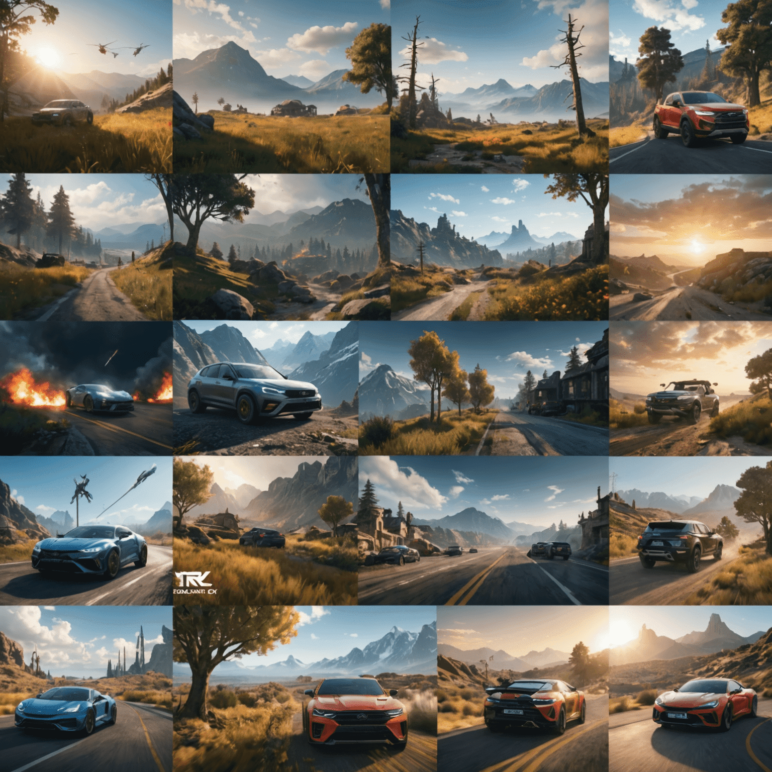 A collage of promotional images from the top 10 most anticipated PC games releasing in 2024